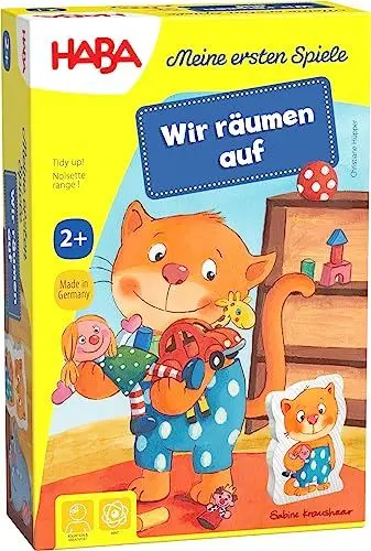 Produktbild: HABA 303469 Meine ersten Spiele, 2 Jahre to 99 Jahre – Wir räumen auf!