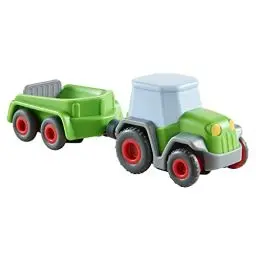 Produktbild: HABA 305562 - Kullerbü – Traktor mit Anhänger, Kugelbahnzubehör ab 2 Jahren, grün