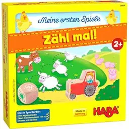 Produktbild: HABA 305878 - Meine ersten Spiele – Zähl mal!, Spiel ab 2 Jahren, made in Germany, bunt