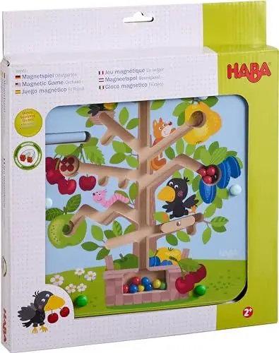 Produktbild: HABA 306083 - Magnetspiel Obstgarten, Motorikspiel ab 2 Jahren