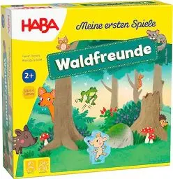 Produktbild: HABA 306605 - Meine ersten Spiele – Waldfreunde, Kleinkindspiel ab 2 Jahren, made in Germany, Bunt